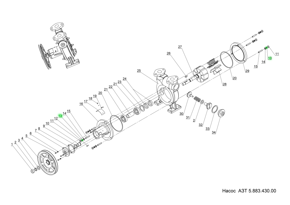 Шайба 8.65Г.019 ГОСТ 6402-70 Ш865Г019 Нара