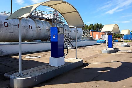 Обновление оборудования на АЗС, Новгородская обл.