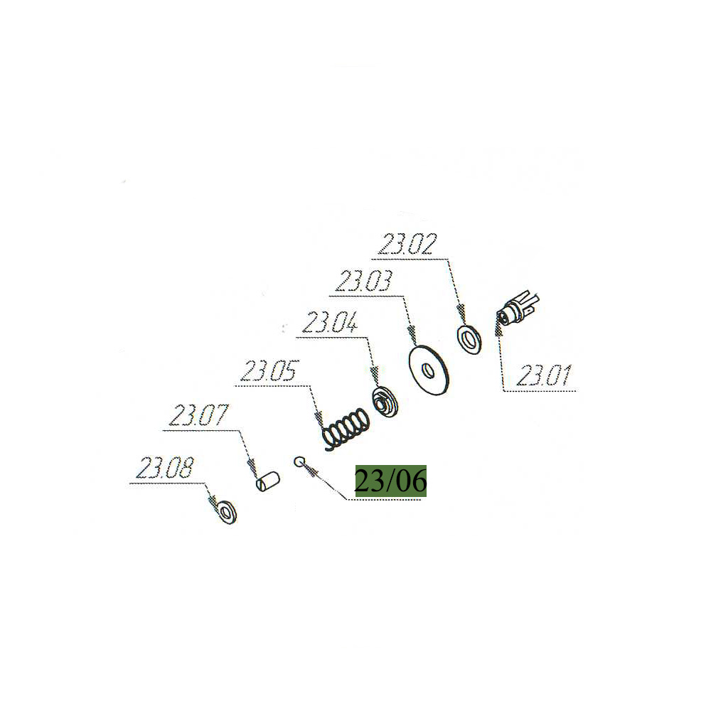 Шарик CLB-50-23.06 CLB-50-23.06 Топаз