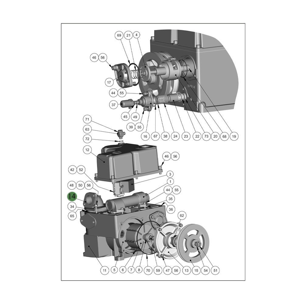 Колено АТС P640.50/2 P640.100/2 445418295 Adast