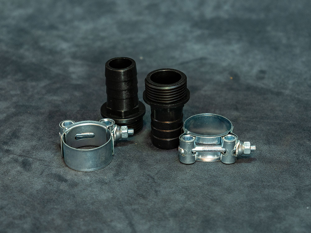 Штуцер Ø 25 мм, 1" BSP (M), с соединительными зажимами 689048 Samoa