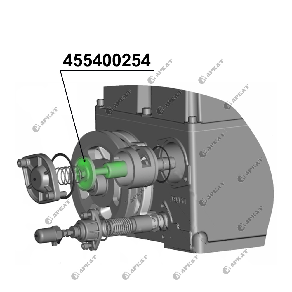 Обратный клапан Р640.50/2/F P640/100/2/F 455400254 Adast