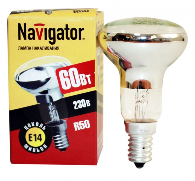 Лампа Navigator 94 320 NI-R50-60-230-E14 94320 
