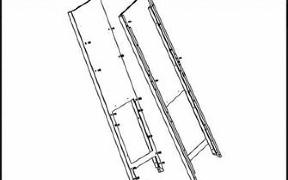 Профиль распорный 50, в сборе, высококачественная сталь CR SK700-2 140923311 Gilbarco