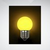 Лампа светодиодная 3LED-Е27 1вт 220В оранж.  
