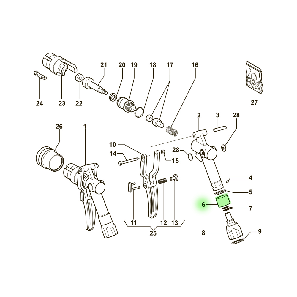 Гильза NOT303 NOT303 OPW