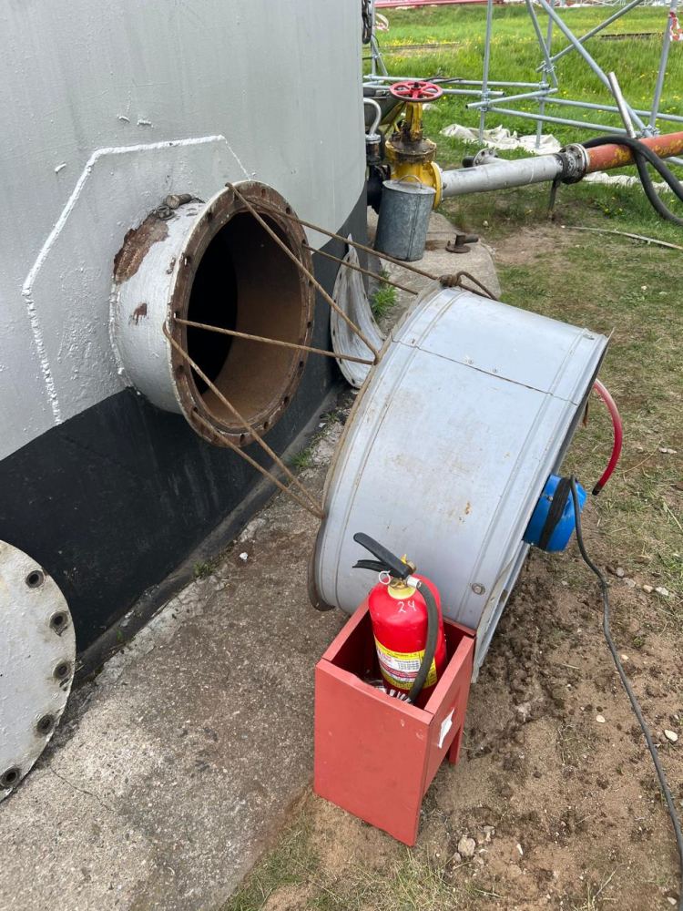 Дегазация емкостей перед зачисткой Дегазация емкостей перед зачисткой 