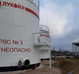 Ремонт резервуаров на нефтебазе «ЛУКОЙЛ» в Псковской области