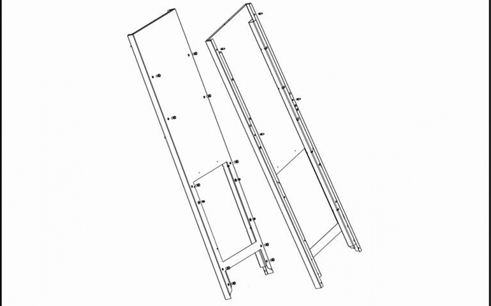 Профиль распорный (SK700-II CR) сталь 140864041 Gilbarco