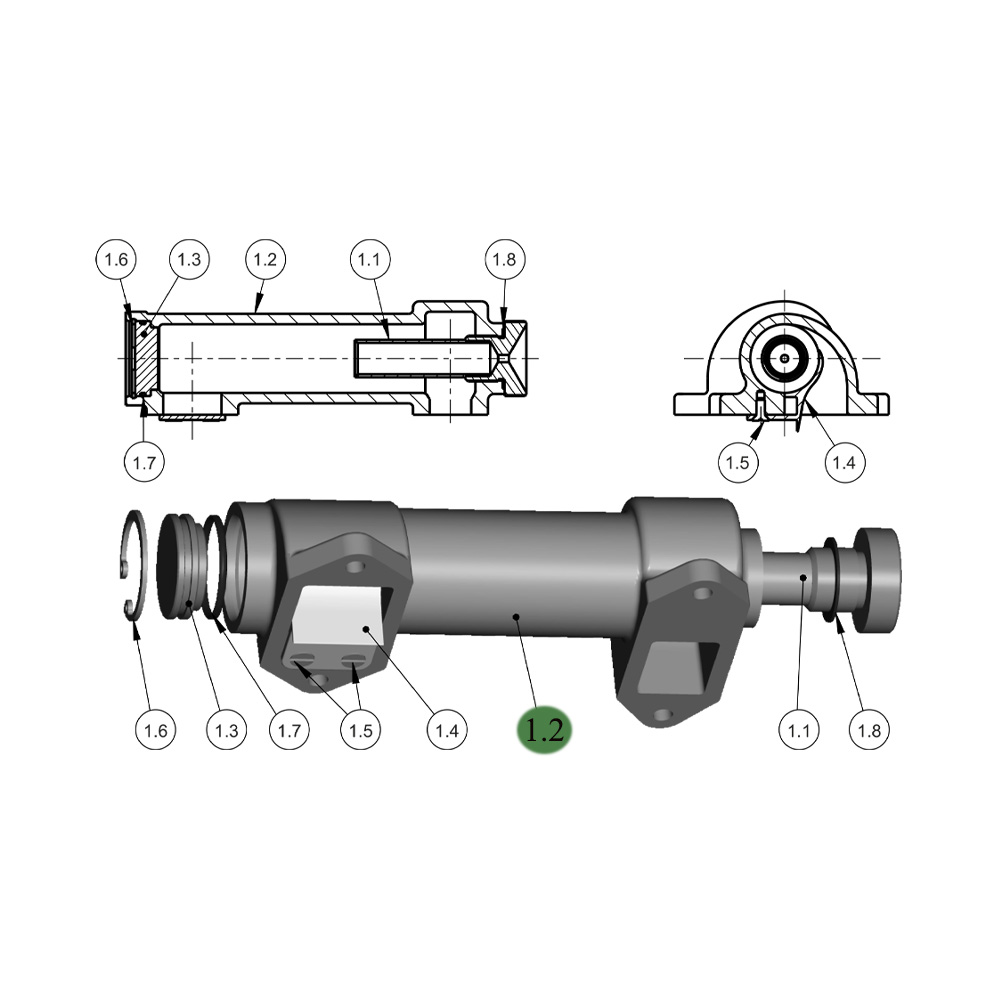 Корпус отделителя 450200263 Adast