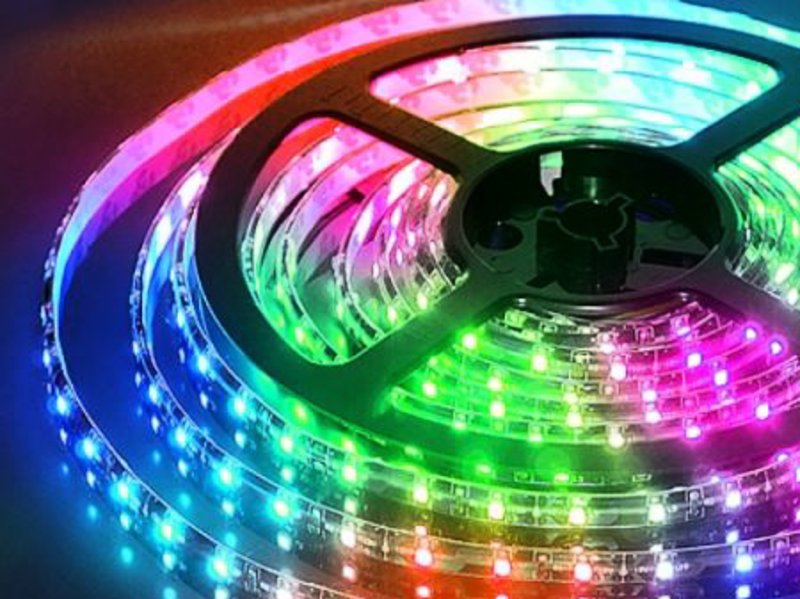 Лента 5050, 30LED 7,2вт 12в, RGB, 5м, IP65 505030721265RGB 