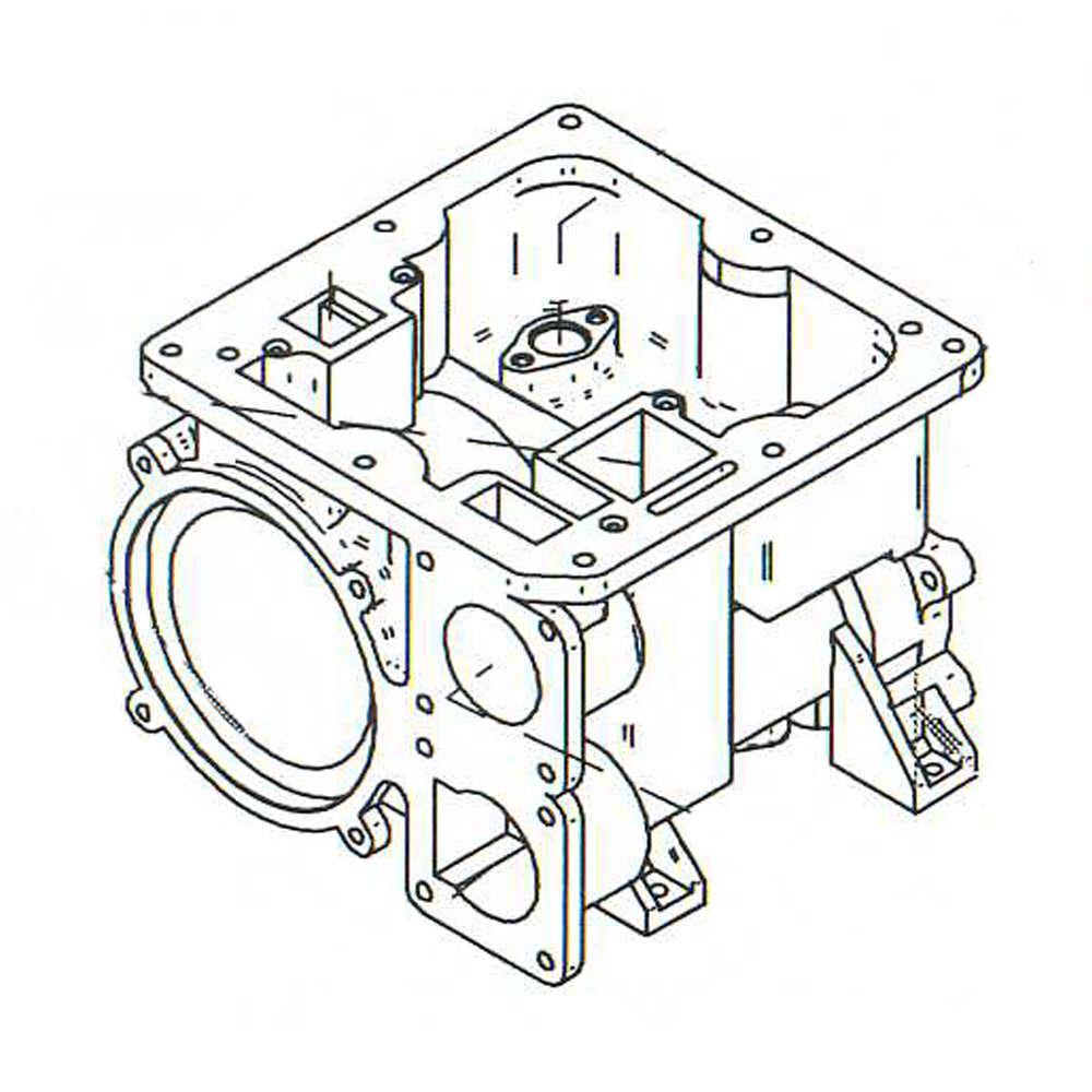 Корпус насоса механического CLB-50-50 CLB-50-50 Топаз