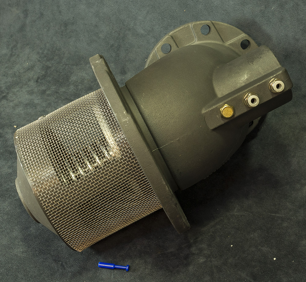 слайдер изображения Донный клапан на бензовозДонный клапан на бензовоз (круглый фланец, DN100)