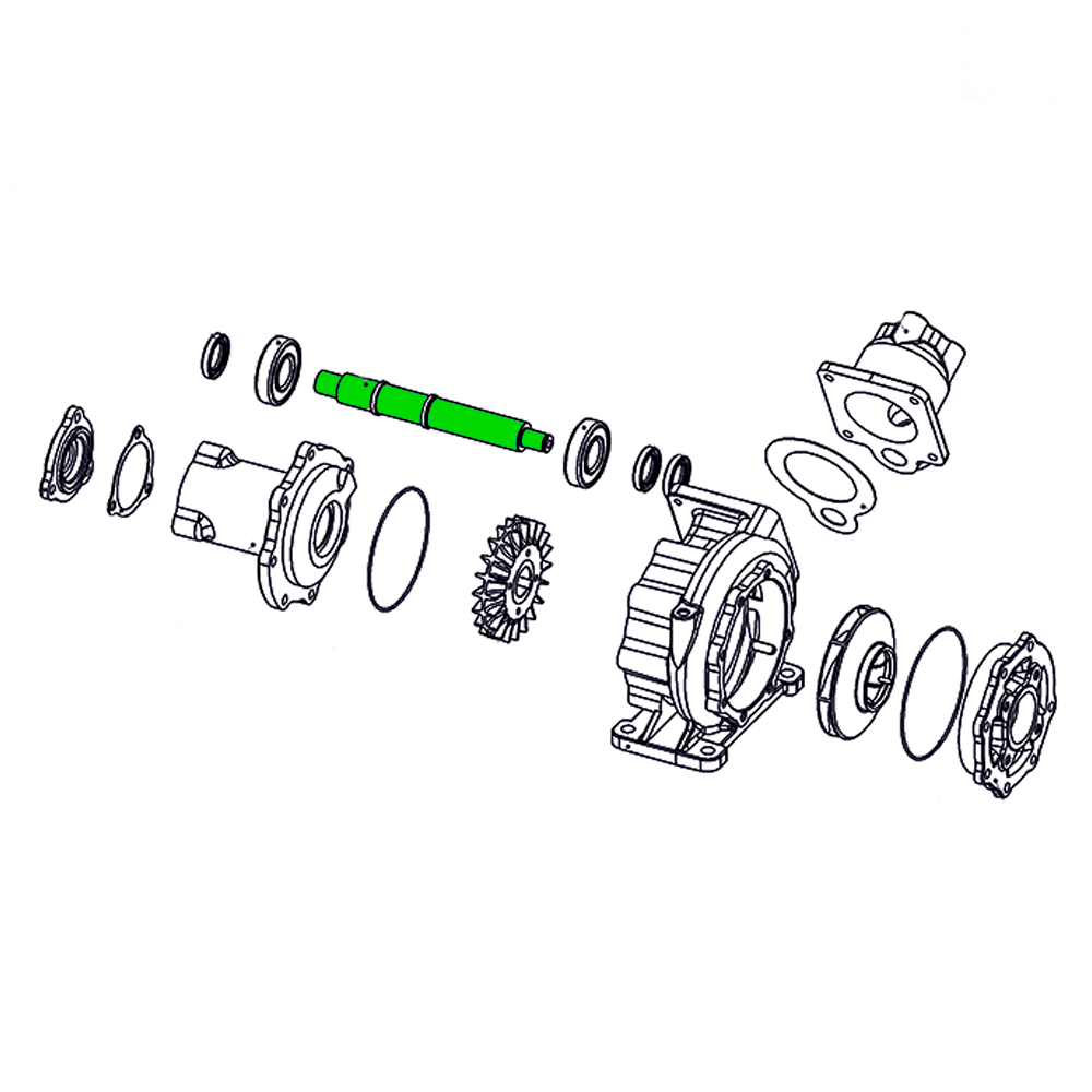 Вал для насоса СЦЛ-01А ВДН01А Аркат