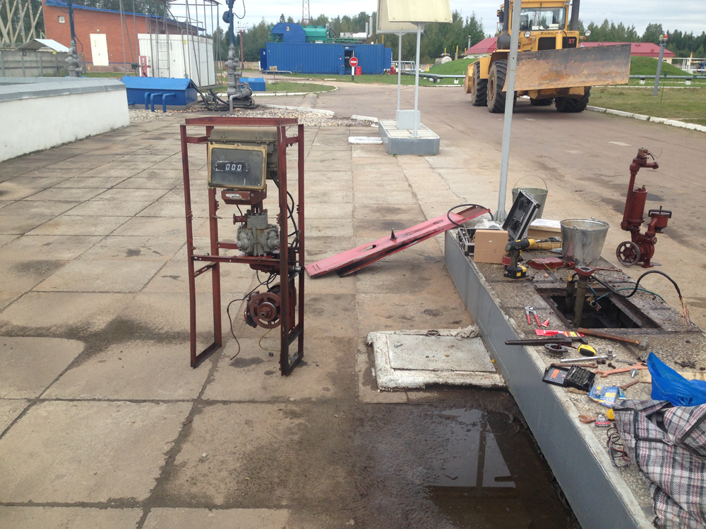 Площадка АЗС