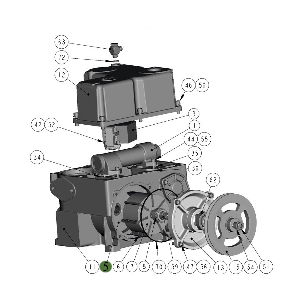 Статор P 641.50/2/SS/MAV/B 455300682 Adast