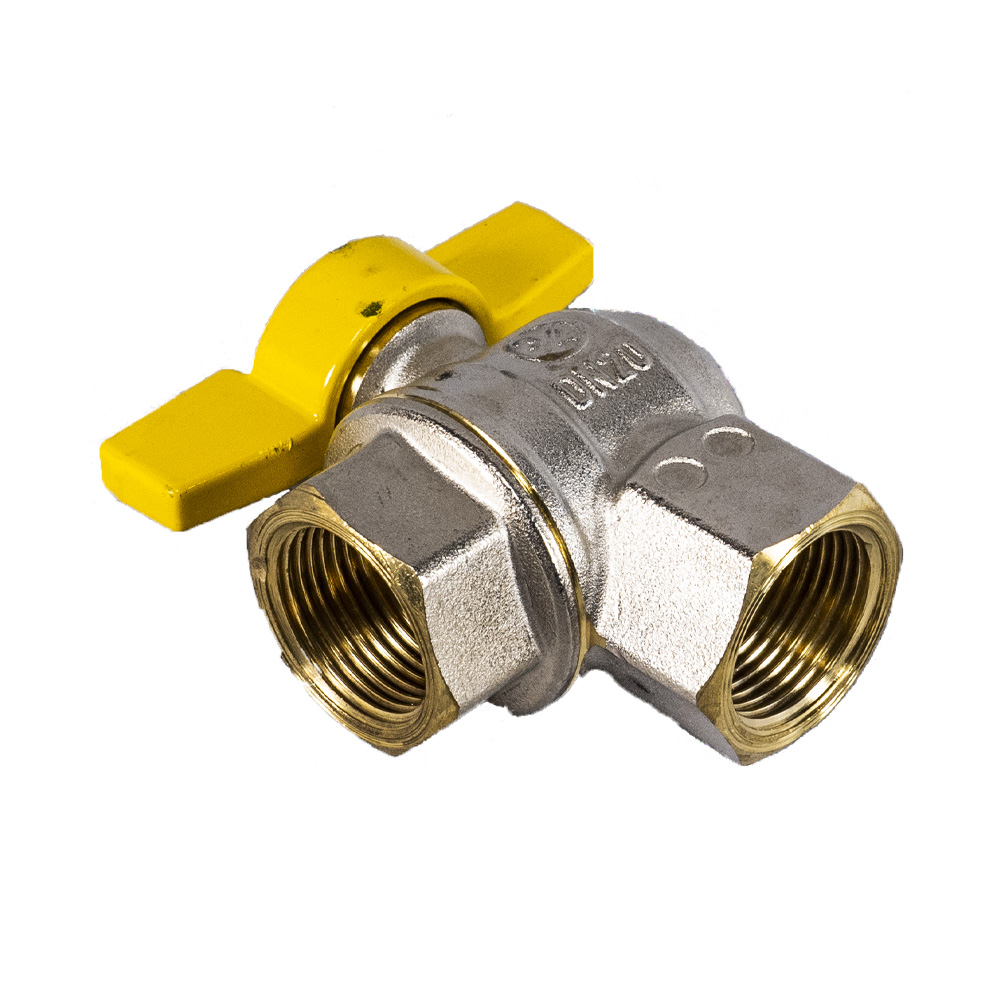 Кран угловой газовый V-line 1560569976 Adast