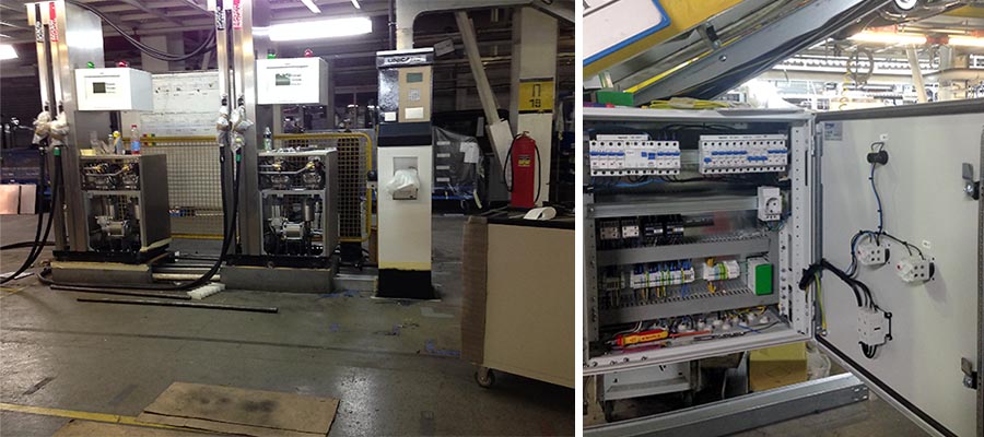 Обновление и монтаж оборудования