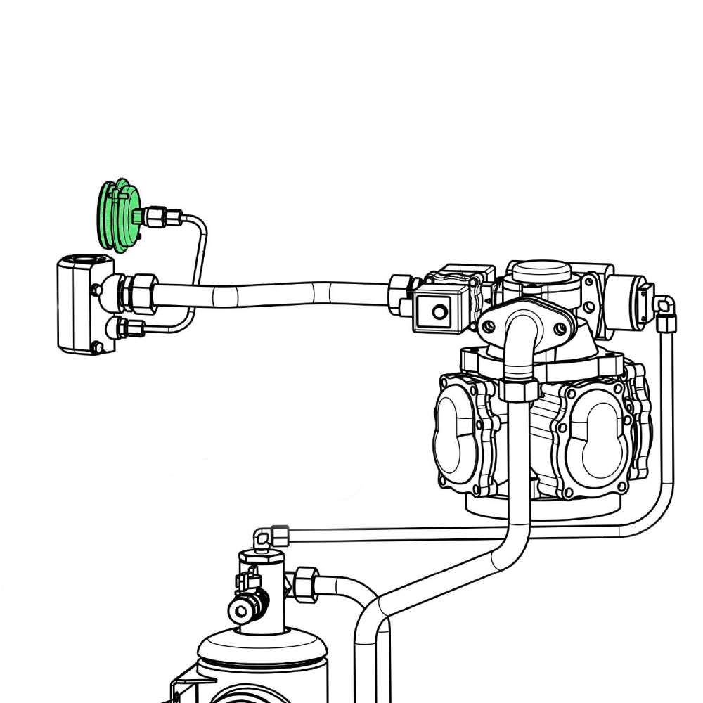 Манометр LPG 0/25 BAR 2681635890 Adast