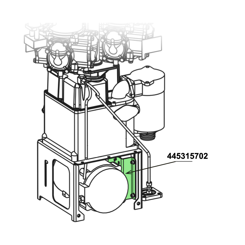 Кронштейн мотора 445315702 Adast Кронштейн мотора 445315702 Adast