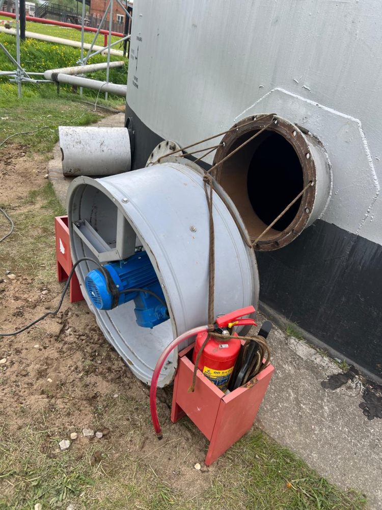 Дегазация емкостей перед зачисткой Дегазация емкостей перед зачисткой 