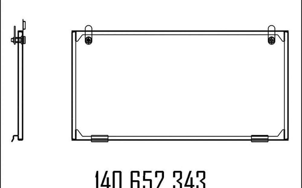 Рама дисковая закрытая, в сборе S-MPD OR/MR GK	 140652343 Gilbarco