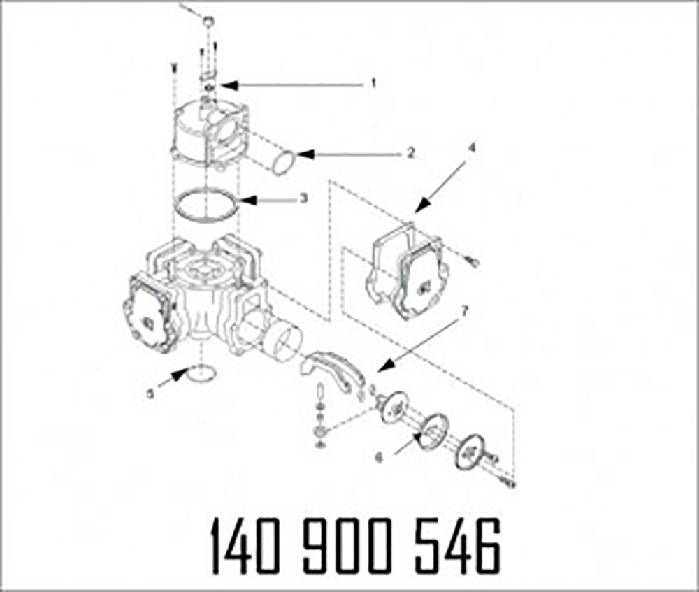 Комплект уплотнителей C+METER для альтернативного топлива 140900546 Gilbarco