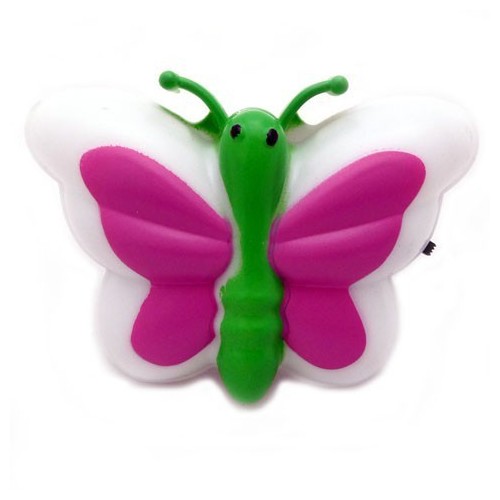 Свет.Uniel DTL-301 Бабочка розовый 3LED 0,5W Led-DTL Uniel