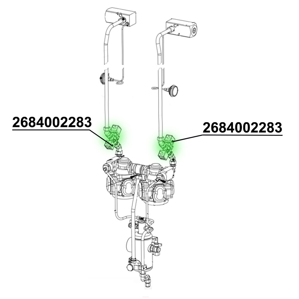 Клапан снижения расхода 230/19/SS34T - LPG 3/4".230 2684002283 Adast