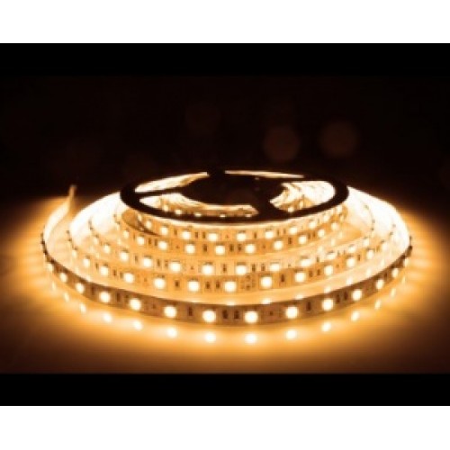 Лента 5050, 30LED 7,2вт 12в, теплый, 5м, IP20 505030721220WW Аркат