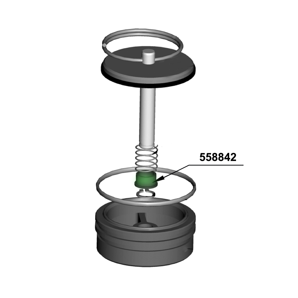 Упор клапанной пружины P 687 558842 