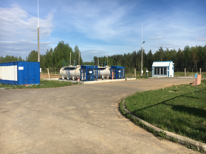 Территория постов НПС