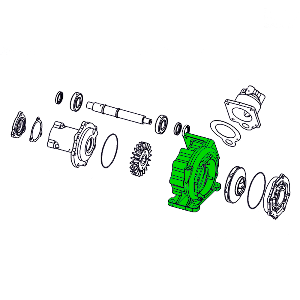 Корпус насоса СЦЛ-01А КСН01А ООО "ЗНЗ"
