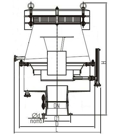 Клапан предохранительный гидравлический КПГ-150 0795 