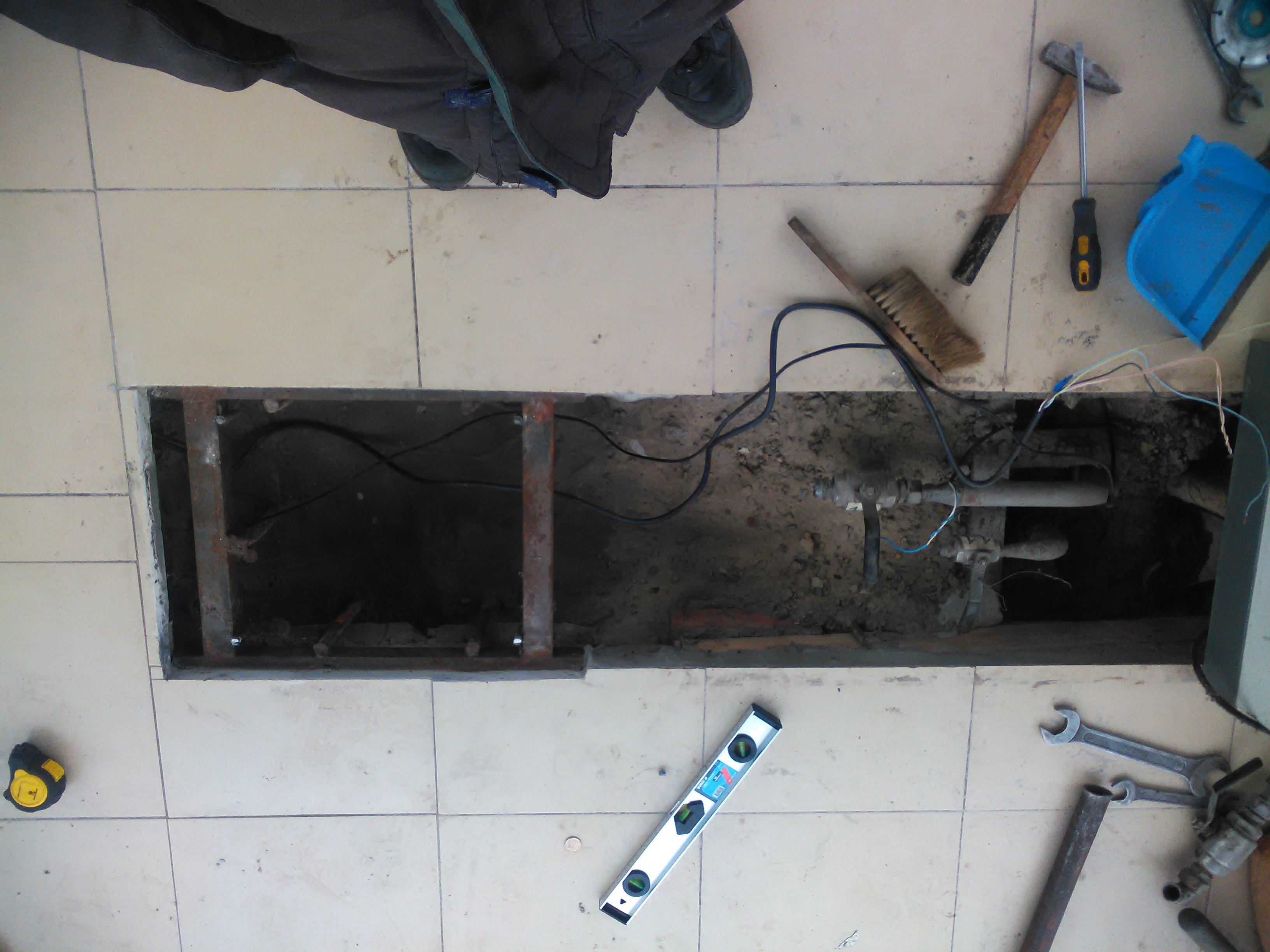 Подготовка островка