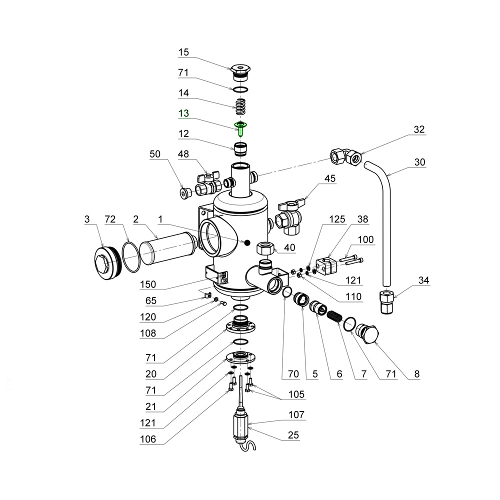 Поршень для LPG (N821.20; N821.20/ATC) 420400809 Adast