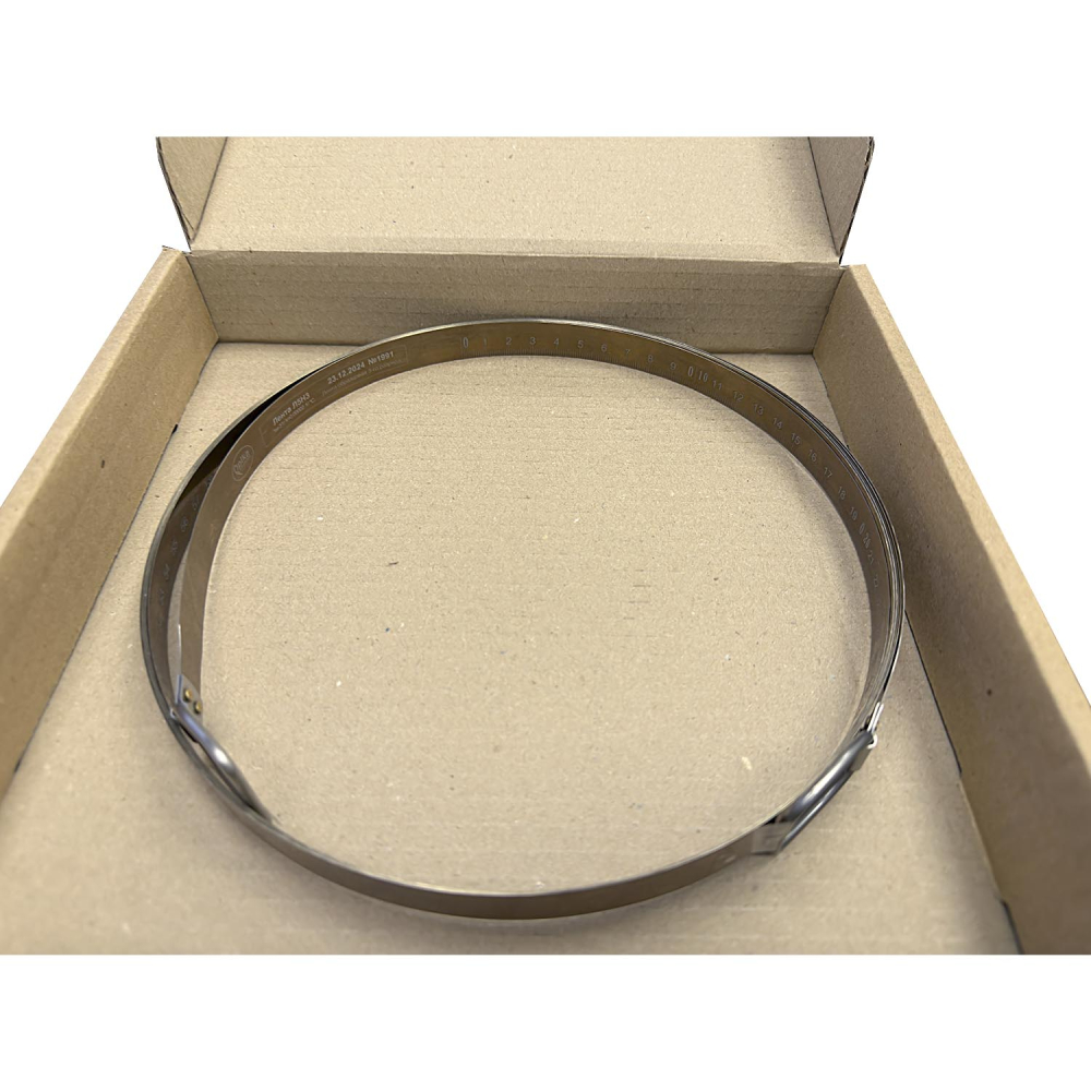 слайдер изображения Лента образцовая измерительная 3-го разрядаЛента образцовая измерительная 3-го разряда (5 метров (ширина 16 мм, 0.2 мм))