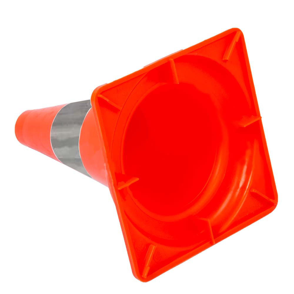 слайдер изображения Конус дорожный сигнальныйКонус дорожный сигнальный (320 мм КС-1.3 1 световозвращающая полоса)