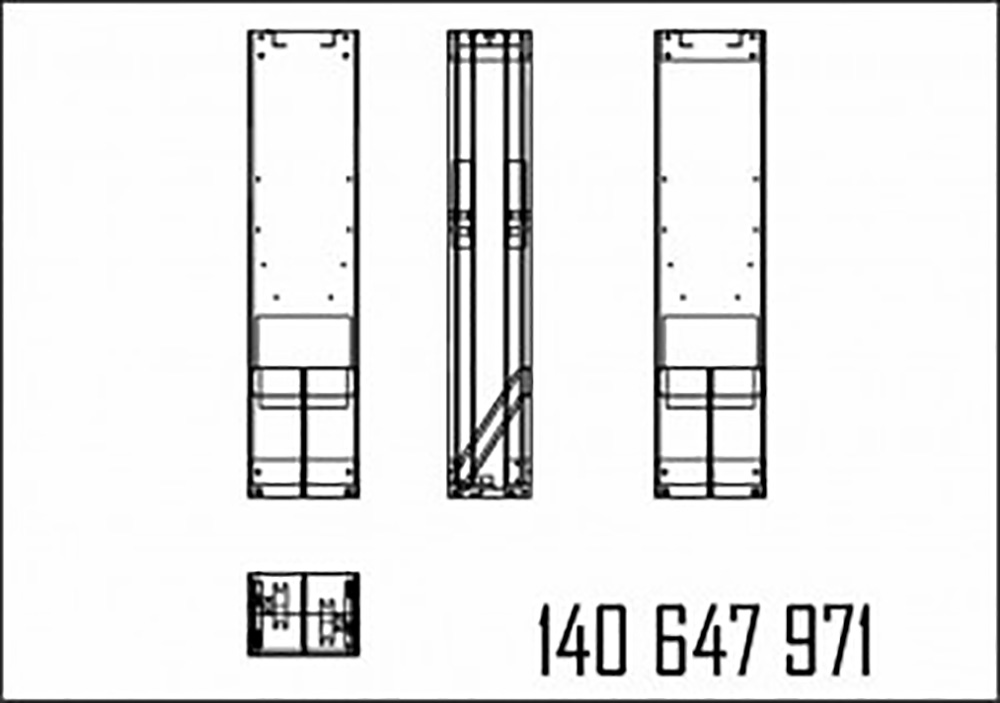 Стойка шланговая специальная сталь S-MPD OR C 4/2 4	 140647971 Gilbarco