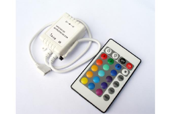 Контроллер RGB 72вт 12в  ИК сигнал  
