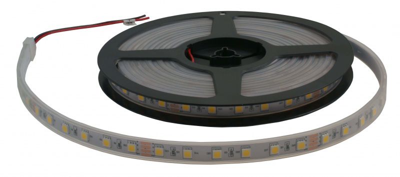 Лента 5050, 60LED 14,4вт 12в, белый, 5м, IP68 5050601441268W 