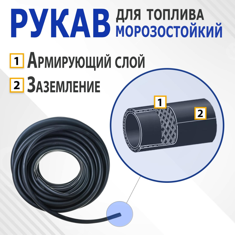 Шланг для АЗС топливораздаточный МБС FDH1 