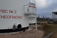 Ремонт резервуаров на нефтебазе «ЛУКОЙЛ» в Псковской области